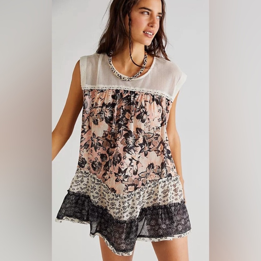 Free People Angelique Tunic Sz XS